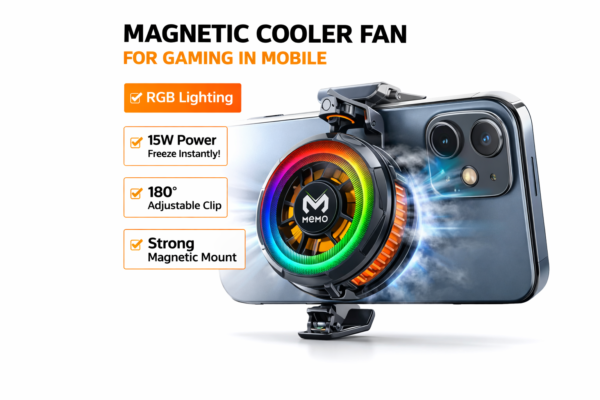 Magnetic Fan Module RGB Cooling Fan with Cooling Magnetic Attachment - Gadget Inventory