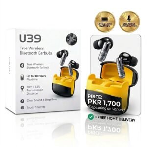 u39 true wireless earbuds offer powerful sound with deep bass
