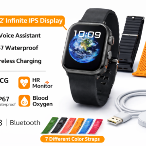zt max 700 ultra 2 smart watch with hd display, bluetooth calling & health tracking